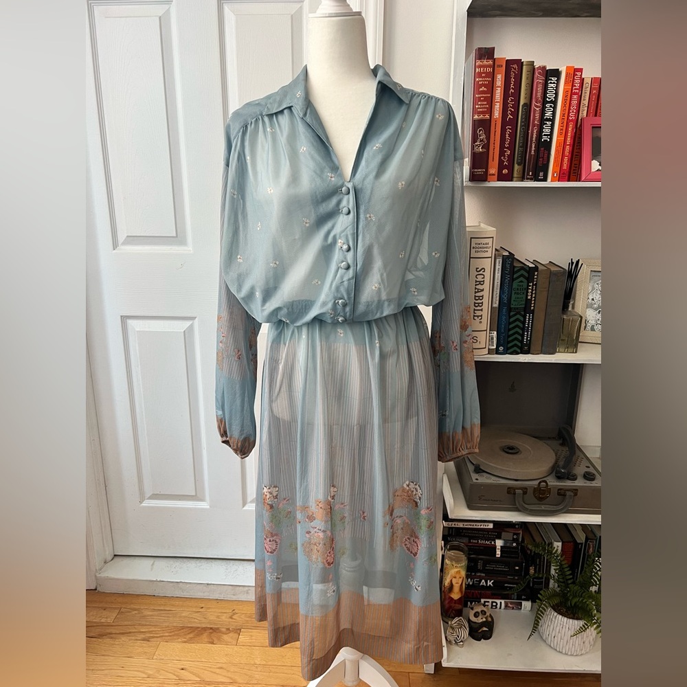 Vintage Floral Dress